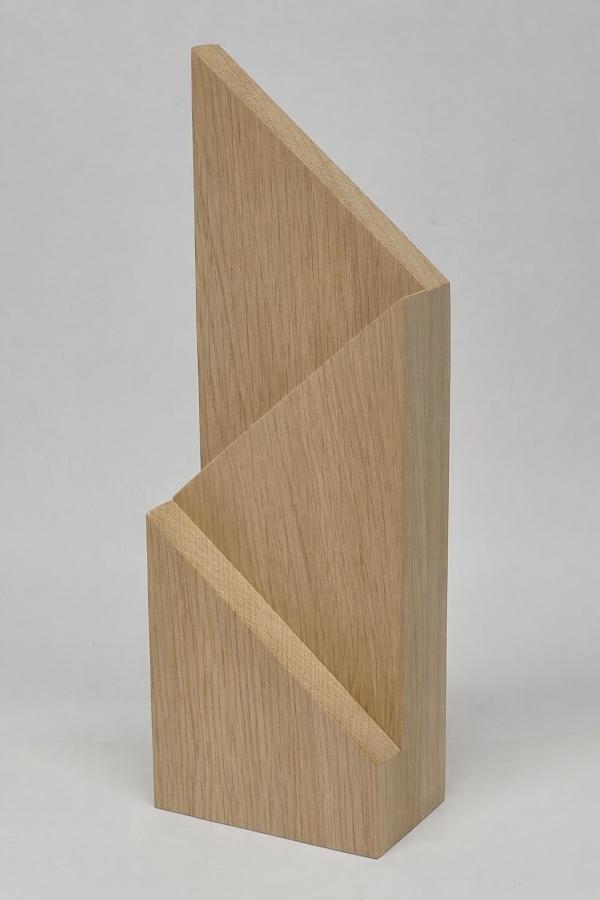 Trophée en chêne massif